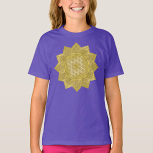 Flower Of Life - Indian Mandala 4 T-Shirt