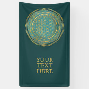 Flower Of Life - Indigenous Mandala 1 Banner