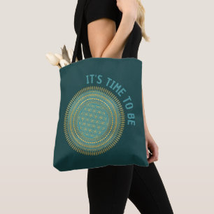Flower Of Life - Indigenous Mandala 1 Tote Bag