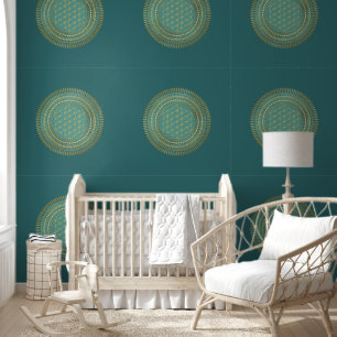 Flower Of Life - Indigenous Mandala 1 Wallpaper