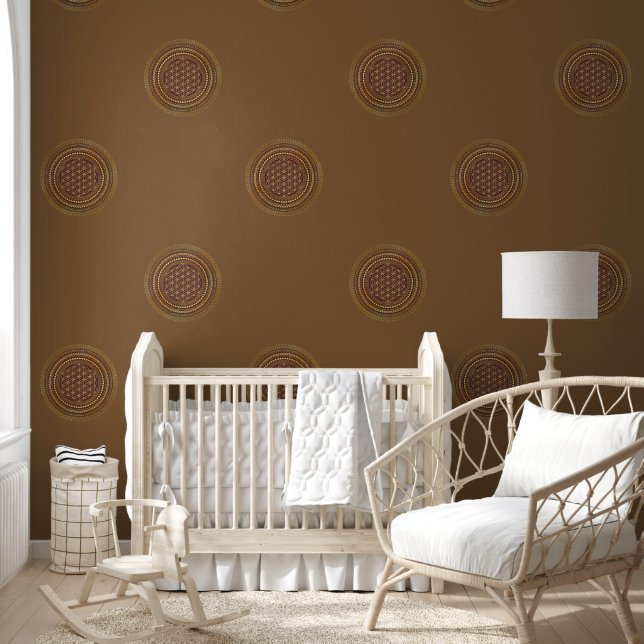 Flower Of Life - Indigenous Mandala 3 Wallpaper (Kids)