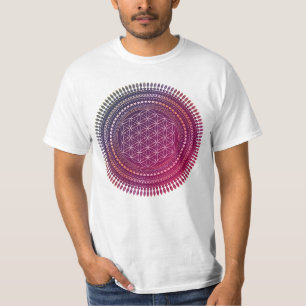 Flower Of Life - Indigenous Mandala 3a T-Shirt