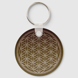 Flower of Life Key Ring