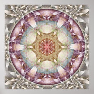 Flower of Life Mandala 13 Poster