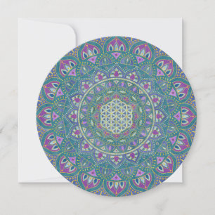 Flower Of Life - Mandala India Style 1