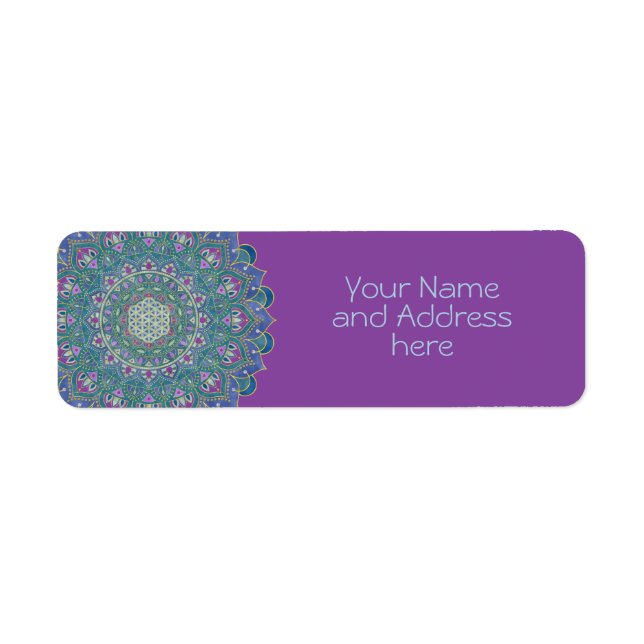 Flower Of Life - Mandala India Style 1 (Front)