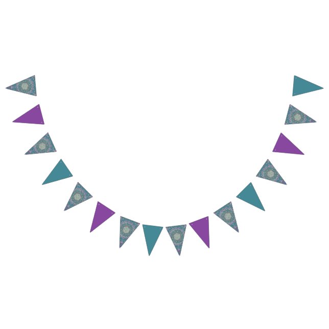 Flower Of Life - Mandala India Style 1 Bunting (All)