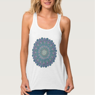Flower Of Life - Mandala India Style 1 Singlet