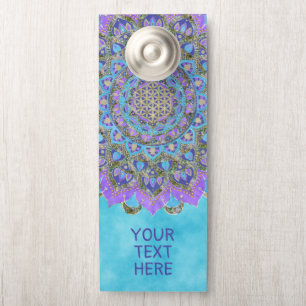 Flower Of Life - Mandala India Style 2 Door Hanger