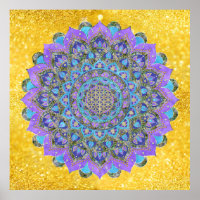 Flower Of Life - Mandala India Style 2