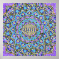 Flower Of Life - Mandala India Style 2