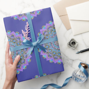 Flower Of Life - Mandala India Style 2 Wrapping Paper