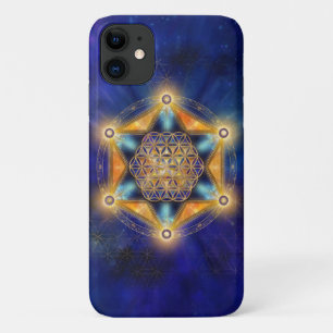 Flower of life Merkaba Star - Sacred Geometry Case-Mate iPhone Case