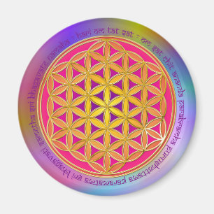 Flower Of Life / Moola Mantra Magnet