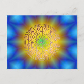 Flower of Life Motif 10 Postcard