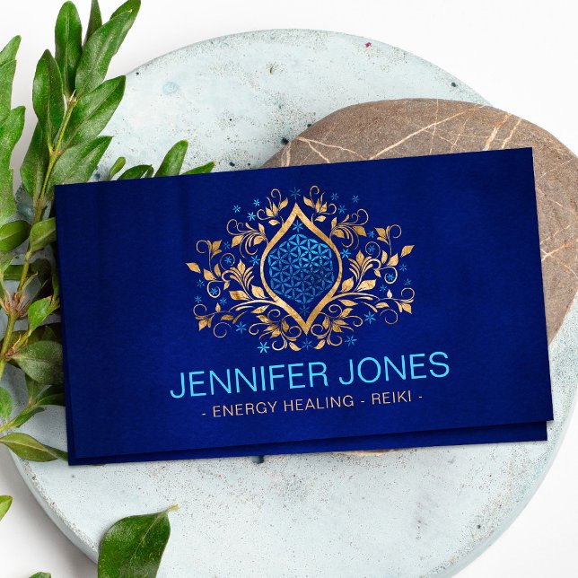 Flower of life ornament  business card (Creator Uploaded)