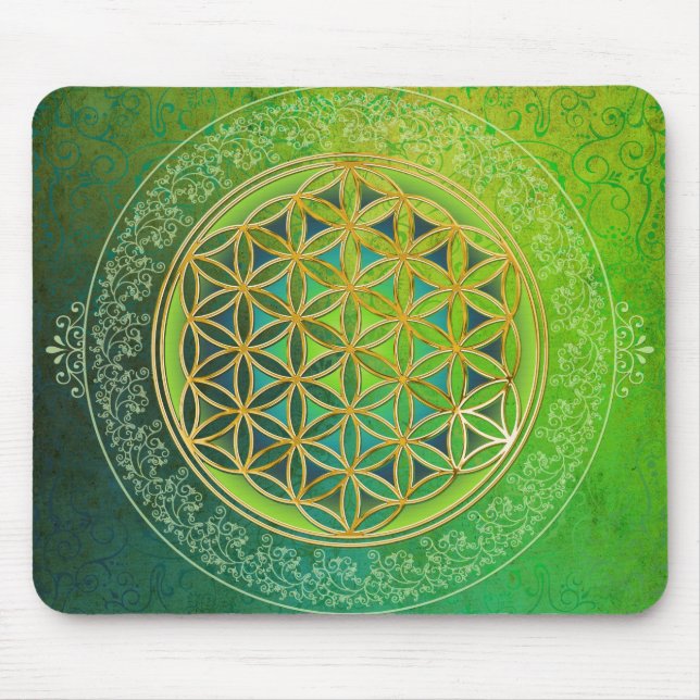 Flower of Life - Ornament II Mouse Pad (Front)