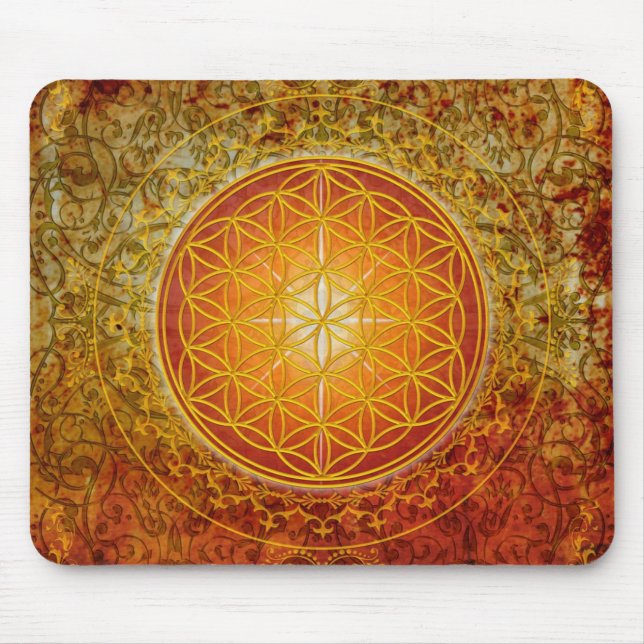 Flower of Life - Ornament III Mouse Pad (Front)