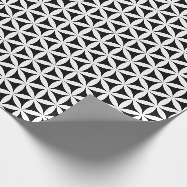 'Flower of Life' Pattern Wrapping Paper (Corner)