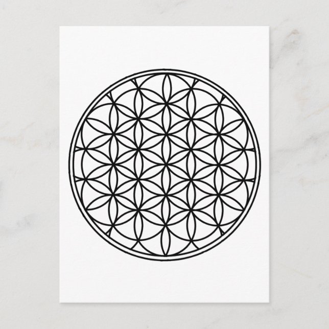 Flower of Life Postcard (Front)