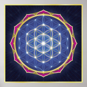 Flower of Life Poster