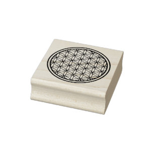 Flower of Life Rubber Stamp