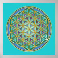 FLOWER OF LIFE - Sacred Geometrie Design 1