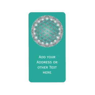 FLOWER OF LIFE - Sacred Geometrie Light 2 Label
