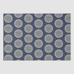 FLOWER OF LIFE - Sacred Geometrie Symbol Art 1 Tissue Paper