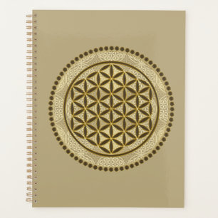 FLOWER OF LIFE - Sacred Geometrie Symbol Art 2 Planner