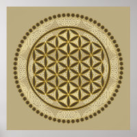 FLOWER OF LIFE - Sacred Geometrie Symbol Art 2
