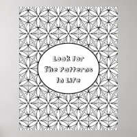 Flower of Life Sacred Geometry Large Coloring