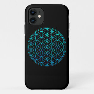 flower of life sacred geometry symbol ancient zen  Case-Mate iPhone case
