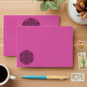 FLOWER OF LIFE - Sacred Geometry Symbol full 1 Envelope