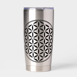 FLOWER OF LIFE - Sacred Geometry Symbol full 1 Insulated Tumbler