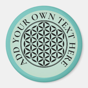 FLOWER OF LIFE - Sacred Geometry Symbol full 1 Magnet