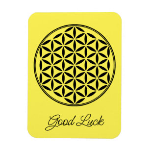 FLOWER OF LIFE - Sacred Geometry Symbol full 1 Magnet