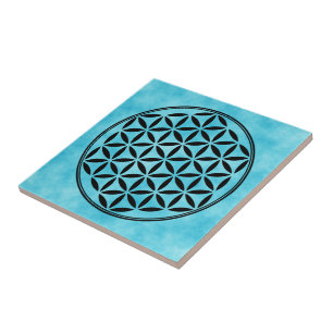 FLOWER OF LIFE - Sacred Geometry Symbol full 1 Tile