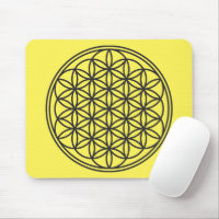 FLOWER OF LIFE - Sacred Geometry Symbol outline 1