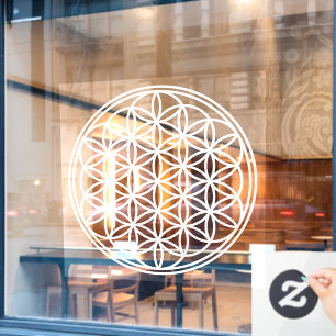 FLOWER OF LIFE - Sacred Geometry Symbol outline 2