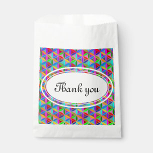 Flower of Life - seamless pattern - gradient colou Favour Bags