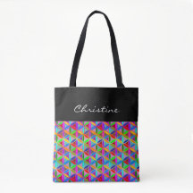 Flower of Life - seamless pattern - gradient colou