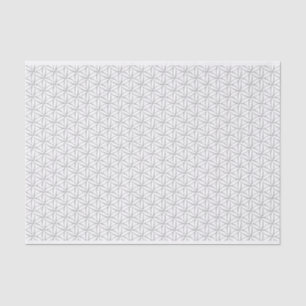 Flower of Life - silver pattern + your backgr. Tissue Paper