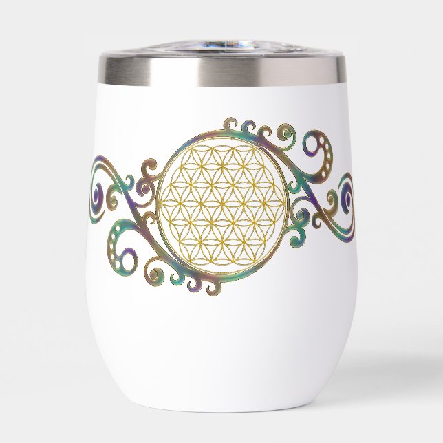 Flower Of Life - Spirals Ornaments 1 (Front)