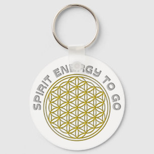 FLOWER OF LIFE - SPIRIT ENERGY TO GO KEY RING