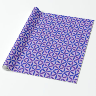 Flower of Life - stamp pattern - BG 4 Wrapping Paper