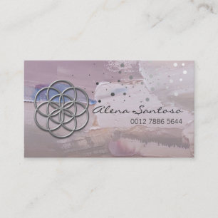 Flower of Life Standard Business Card