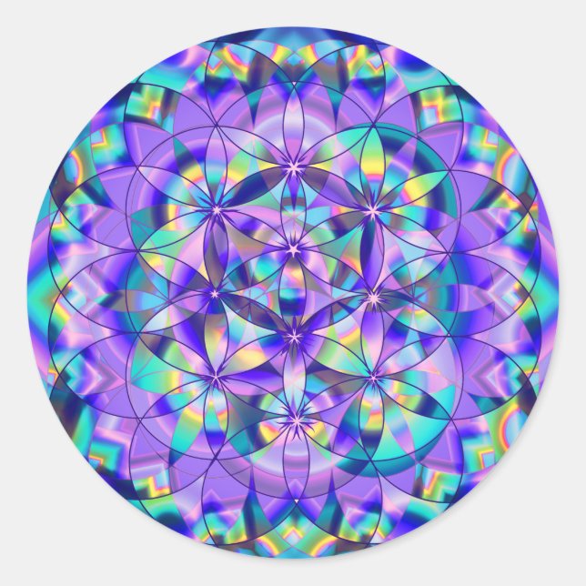 Flower of Life~ stickers (Front)