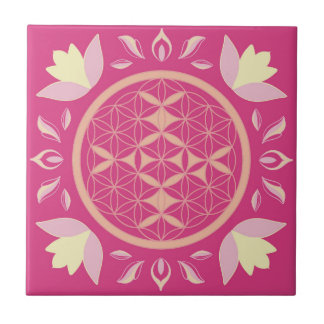 flower of life tile