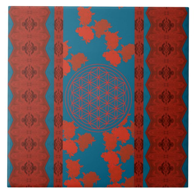 Flower of life tile (Front)